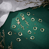 304 Stainless Steel Leverback Earring Findings STAS-UN0063-64-4