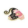 Halloween Theme Alloy Enamel Pendants ENAM-I053-B01-3