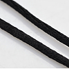 Nylon Satin Rattail Cords NWIR-O001-B-05-2