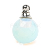 Opalite Perfume Bottle Pendants G-K338-22P-09-1