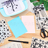 Plastic Embossing Folders DIY-WH0186-48-5