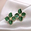 Alloy Enamel Stud Earrings FS-WG082C3-03-1