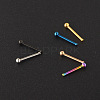 304 Stainless Steel Round Ball Nose Bone Rings WG2C4E4-01-2