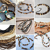 6 Strands Natural Coconut Shell Rondelle Bead Strands COCB-SC0001-02C-7
