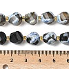 Natural Fire Crackle Agate Beads Strands G-U023-A16-01-5
