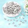 Tarnish Resistant 304 Stainless Steel Stamping Blank Tag Pendants STAS-Q024-1-5