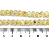 Electroplate Glass Beads EGLA-L018-B-AB06-4