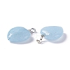 Natural White Jade Pendants G-G956-B21-FF-3