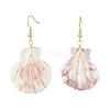 4 Pairs Brass Dangle Earrings EJEW-TA00605-4