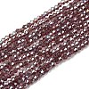 Glass Beads Strands EGLA-S056-2mm-01-1