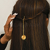 Brass Hair Bobby Pins Indian Forehead Chains DY8155-4