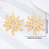 Alloy Stud Earrings for Women WG4FC58-01-3