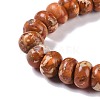 Dyed Synthetic Imperial Jasper Beads Strands G-P529-E01-A01-2