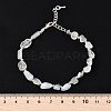 Natural Moonstone Beads Bracelets for Women BJEW-H623-02S-05-5