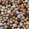 6/0 Opaque Baking Paint Glass Seed Beads X1-SEED-M012-02A-25-3