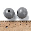 Wood Large Hole European Beads WOOD-D027-01M-3