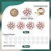 Alloy Cufflinks & 4-Hole Plastic Buttons HJEW-NB00249-2