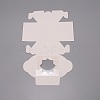 Square Kraft Paper Candy Boxes CON-WH0081-28-2