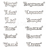 24Pcs 2 Sets Zinc Alloy Jewelry Pendant Accessories FIND-FW0001-09P-2