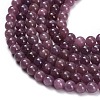 Natural Ruby Beads Strands G-L631-A01-6mm-A-4