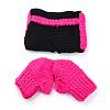 Crochet Baby Beanie Costume AJEW-R030-73-2