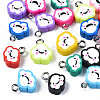 Handmade Polymer Clay Charms CLAY-SZ0001-93-1