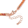 3.5MM Round Nylon Cotton Cord Necklace Making NJEW-C106-03RG-06-3