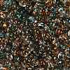 6/0 Spray Paint Fringe Glass Seed Beads SEED-H003-11G-2