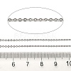 Rack Plating Brass Cable Chains CHC-M001-02-P-3