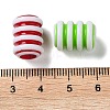 Opaque Acrylic European Beads SACR-P031-12A-3