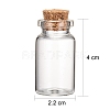 Glass Jar Glass Bottles Bead Containers AJEW-S074-02B-3