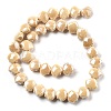 Glazed Porcelain Beads PORC-Q002-01G-2