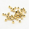 Plating Plastic Acrylic Round Beads PACR-L003-6mm-KC-1