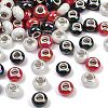 Opaque Resin European Beads RESI-C059-01E-1