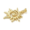 Rack Plating Brass Pendants KK-K392-39G-2
