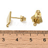 Ion Plating(IP) 304 Stainless Steel Stud Earring Findings STAS-I206-79G-3