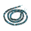 Natural Apatite Beads Strands G-D856-01-4mm-6