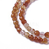 Natural Agate Beads Strands G-F596-35-2mm-3