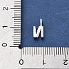 925 Sterling Silver with Cubic Zirconia Charms STER-Q004-01N-S-3