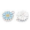 Alloy Enamel Pendants ENAM-A139-05P-03-2
