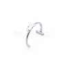 Anti-Tarnish 304 Stainless Steel 20 Gauge Fake Lip Rings Piercing Jewelry WGC994D-11-1
