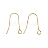 Ion Plating(IP)  316 Stainless Steel Earring Hooks X-STAS-C059-10G-1