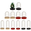  12Pcs 2 Style Mini Cloche Bell Jars DIY-NB0007-75-1