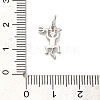 925 Sterling Silver Long-tailed Devil Charms STER-R010-02P-3
