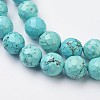 Synthetic Turquoise Bead Strands G-G945-05-10mm-3