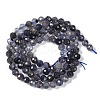 Natural Iolite Beads Strands G-G139-A11-03-3