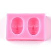 Comedy and Tragedy Masks Food Grade Silicone Molds DIY-L045-001-2