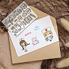 PVC Plastic Clear Stamps DIY-WH0439-0293-5