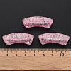 Transparent Crackle Acrylic Beads CACR-S009-001B-N26-5