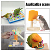 AHANDMAKER Parrot Mini Basketball Hoop Bird Pitching Toy AJEW-GA0002-33-5